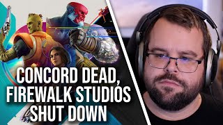 Concord Not Coming Back - Firewalk Studios Shut Down