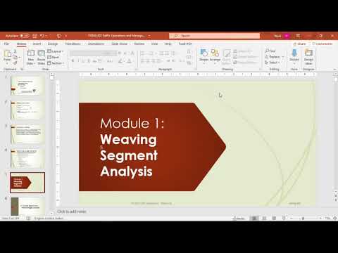 TTE422 Lec1_S21: Interchanges & Weaving Segments1