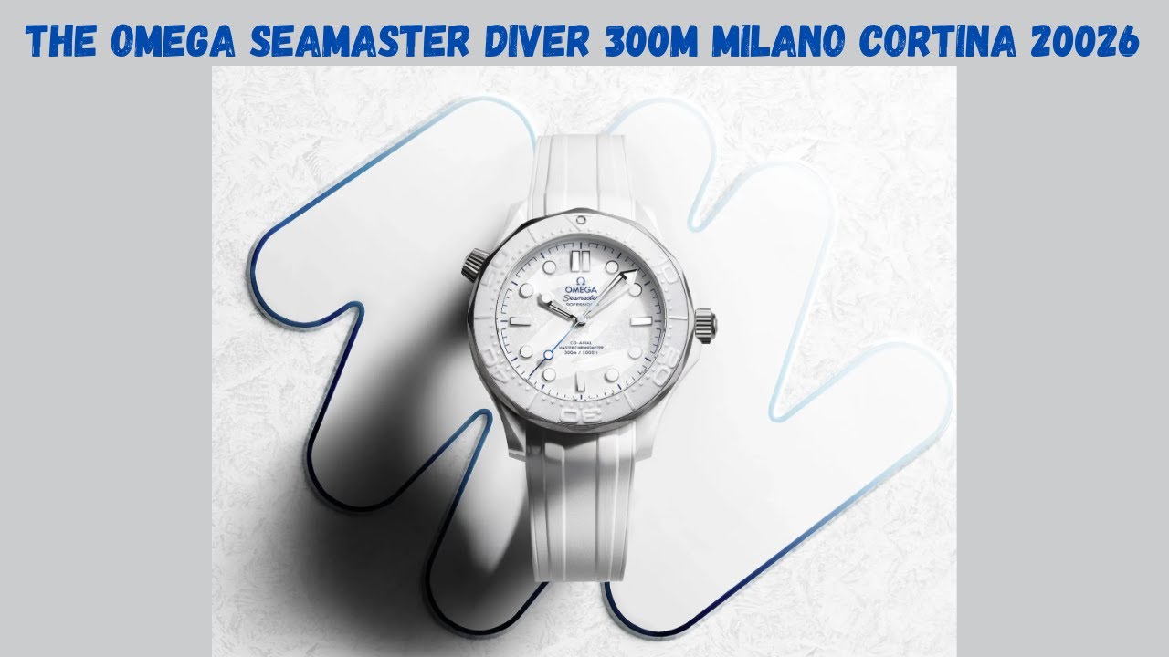 Omega Seamaster Diver 300M Milano Cortina 2026: Stunning Design, Questionable Legibility
