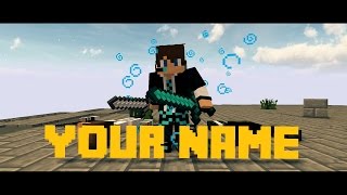 Free Minecraft Intro Template #4 + Tutorial (Mine-imator)