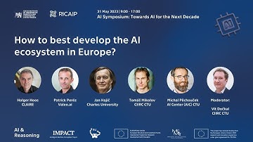 AI Symposium: no. 8 Panel Discussion: How to best develop the AI ecosystem in Europe?