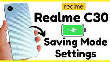 Realme C30 Saving mode || Battery Drain Problem Fix  {RMX3581}