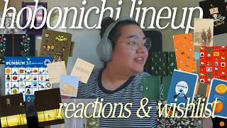 bestie we gotta talk about the 2027 hobonichi lineup | reactions & wishlist