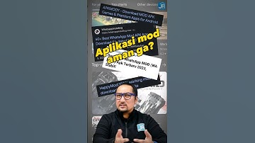 Apk Mod utk Android, Aman Ga?