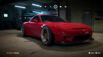 Mazda RX -7 Spirit Drift Setup in NFS 2015 PC 170k drift