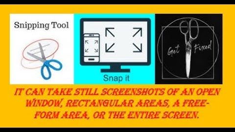 How to Use Snipping Tool || The Snipping Tool - Windows Screenshots Tutorial || Mahesh Jain ||