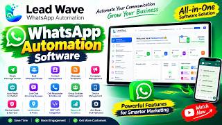 Lead Wave WhatsApp Marketing Software | Features & Demo screenshot 4