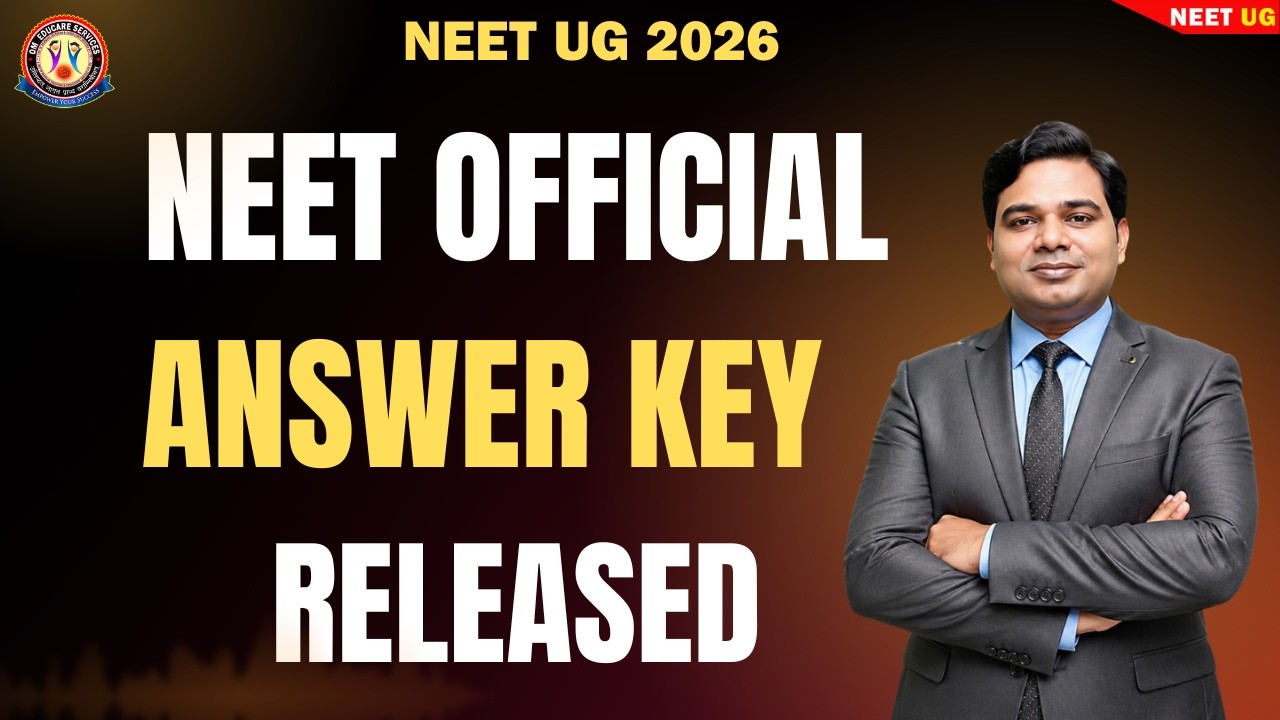 BIG BREAKING🔥 NEET UG 2026: Official Answer Key Released 🔥#NeetUG2026 #Shorts