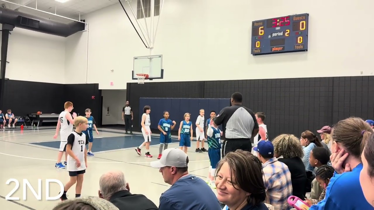 5th Grade Basketball - Tulsa Classical Academy Vs Evergreen