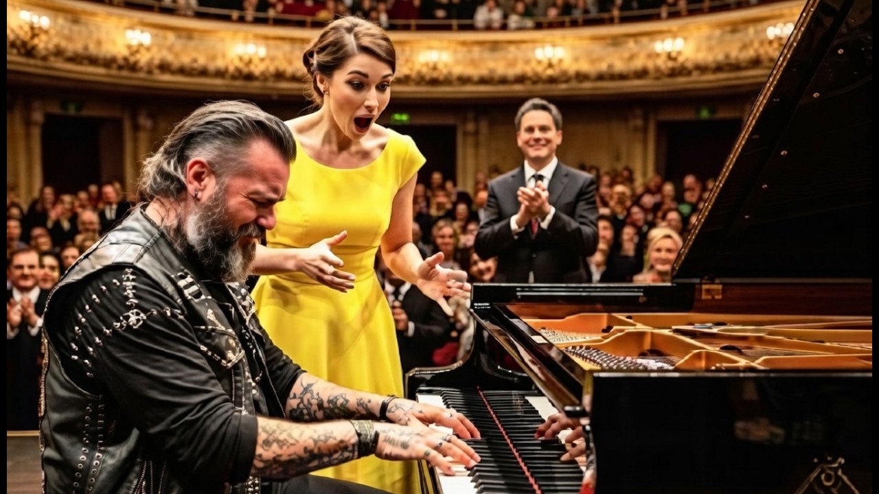 Sie verspotteten ihren Biker-Opa beim Vorspiel – bis er das Stück spielte, das keiner je vergisst