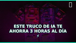 Este truco de IA te ahorra 3 horas al día ⚡ #shorts