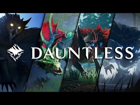 Dauntless - Hunting Skarn Open Beta Gameplay.