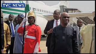 President Bola Tinubu Departs Abuja For France