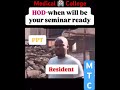 HOD vs Resident✨Never Ending Story #residencylife #residency #pgresidency #medicalcollegelife #mdms
