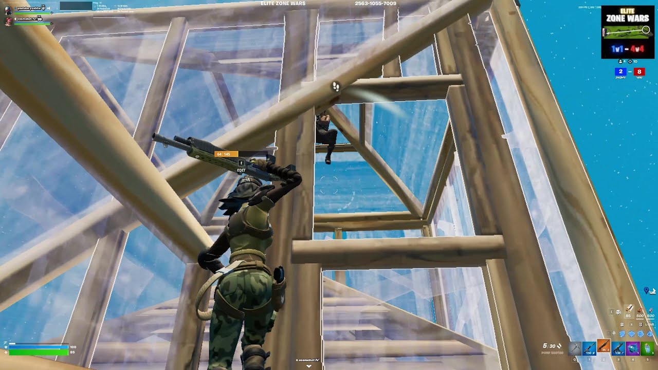 GASLIGHT ⛽(Fortnite Montage) + Best KBM Settings For AIMBOT/ Piece Control 🧩