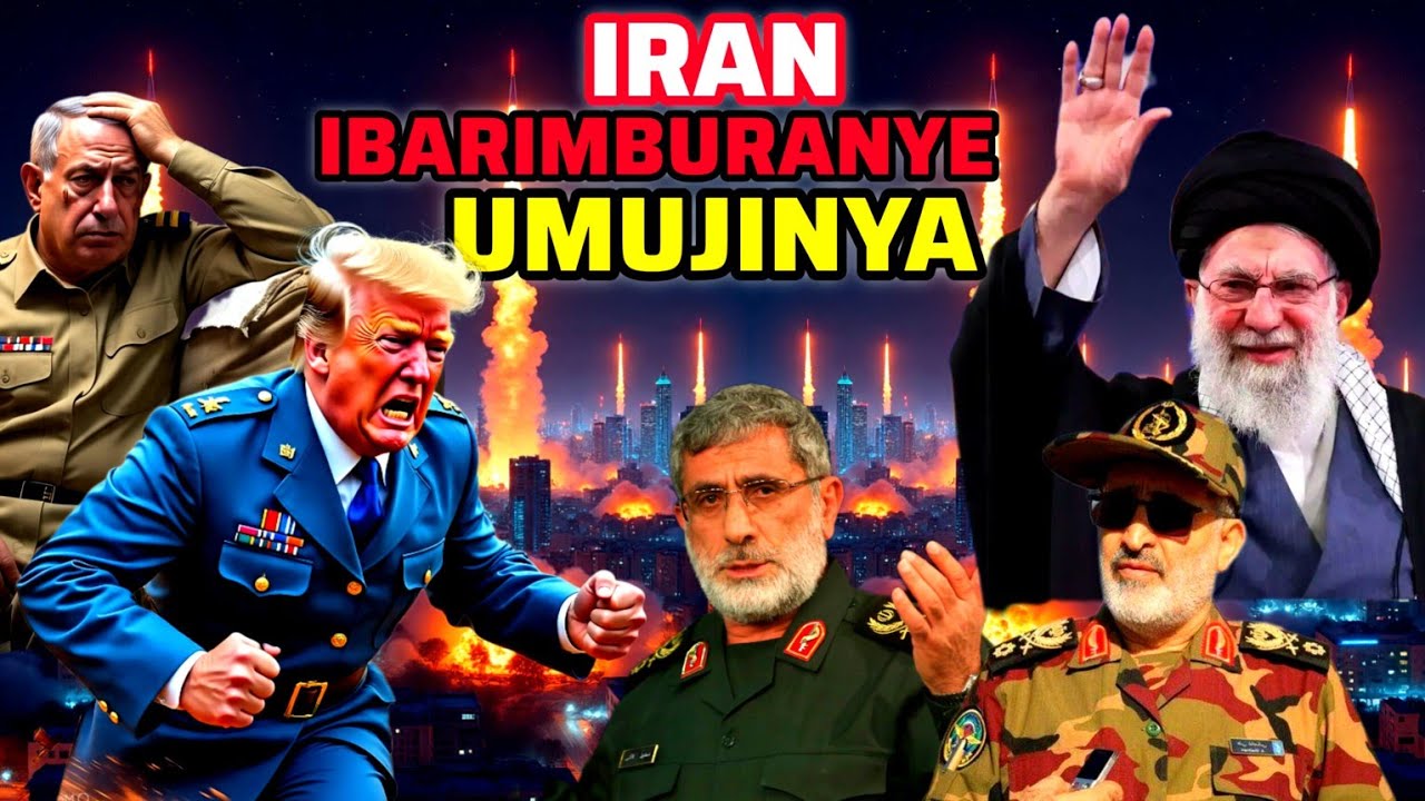 ISI IRATITIYE🚨IRAN BAYIRASHEHO ISUBIZA IRIMBAGURA ABANYAMERIKA NA ISRAEL, IBIHUGU BYOSE MU KIGOBE BI