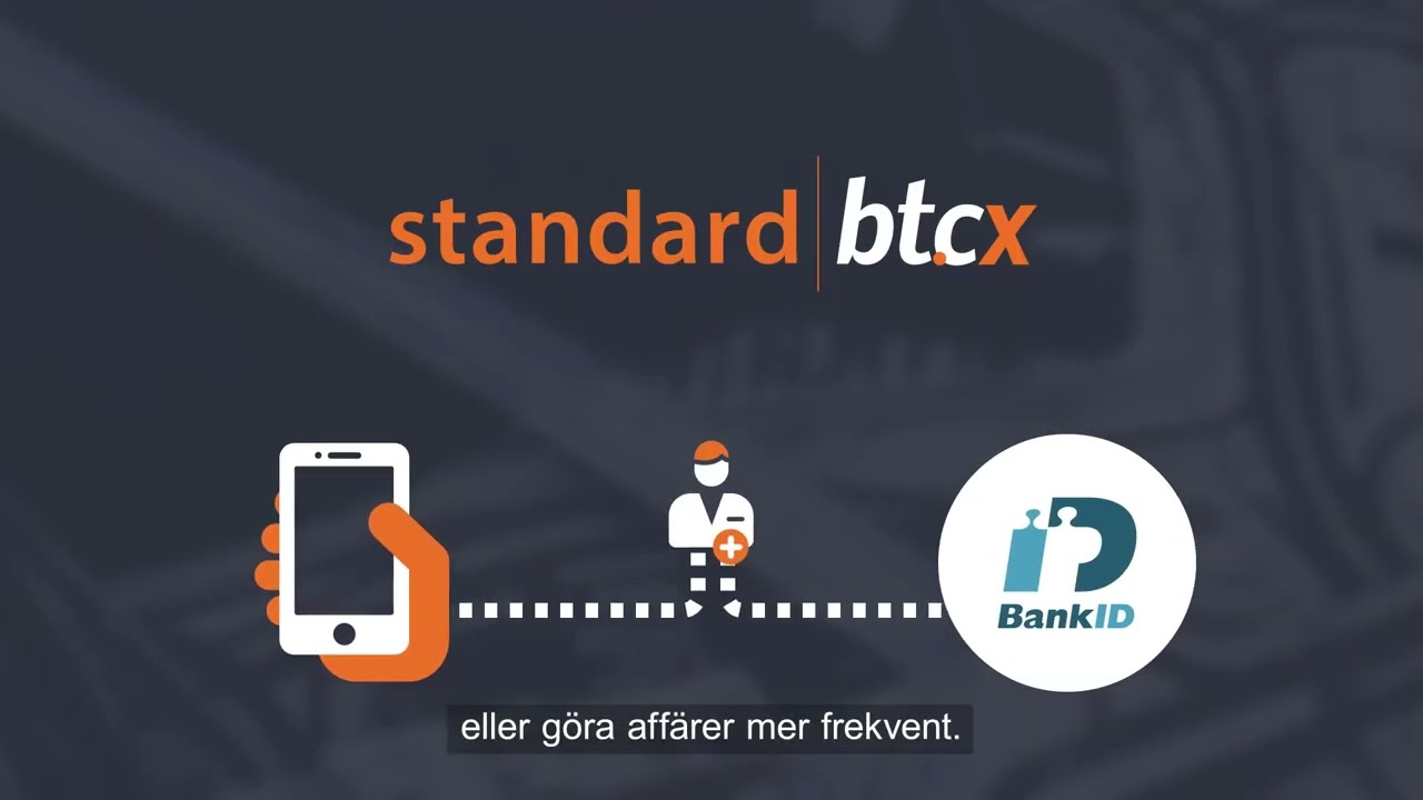 TEXTAD BTCX   Sveriges Första Kryptobolag   BTCX 1080p, h264, youtube