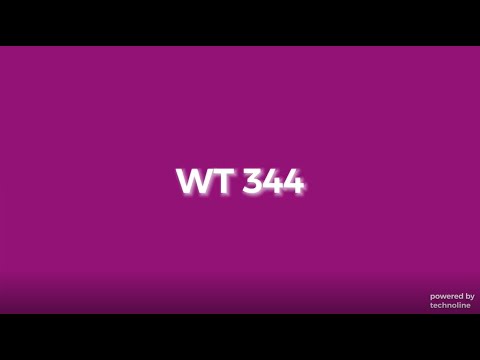 Настільний годинник-будильник електронний Technoline WT344 Black/Silver, видео 1