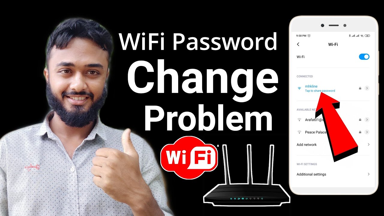 Wifi password change problem।। tp link router।।wifi connection near me।।change WiFi password