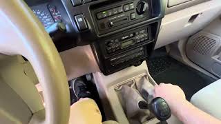 2000 Isuzu Trooper 4WD Function