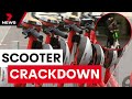 Police cracking down on hundreds of rogue e-scooter riders across Melbourne | 7 News Australia