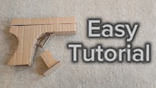 EASY Cardboard Glock Tutorial