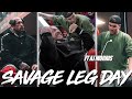 Savage leg day  ft aj morris