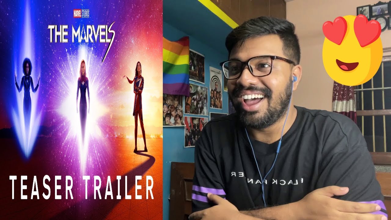 Marvel Teaser Marvel Studios’ The Marvels | Teaser Trailer Reaction & Thoughts - YouTube