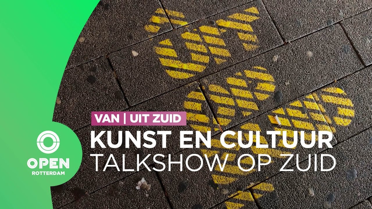 Eerste live cultuurtalkshow Van|Uit Zuid in het Gemaal | VAN|UIT ZUID