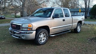 2004 GMC Sierra 1500 Z71 OFF ROAD SLE 4WD Extended Cab: Startup