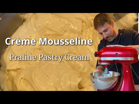 Crème Mousseline | Praline Pastry Cream