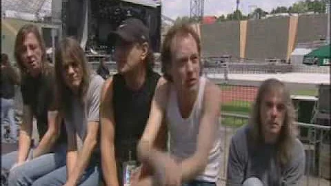 ACDC Stiff Upper Lip Interview