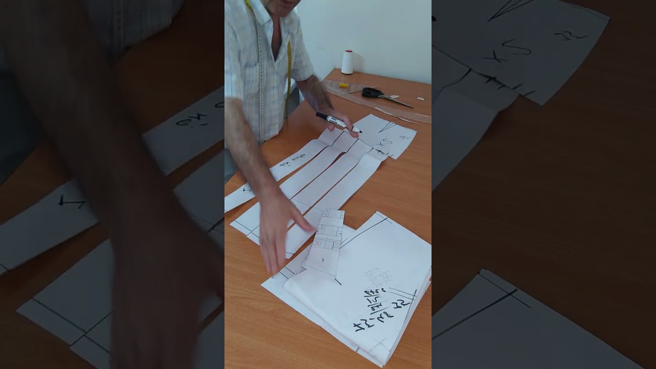 48 beden evaze etek kesimi