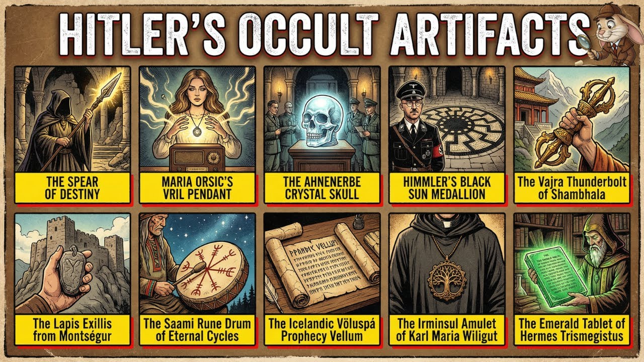 10 Mysterious and Forbidden Artifacts Stashed by Hitler’s Regime