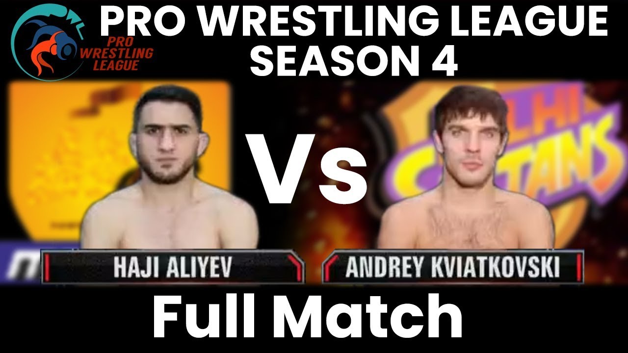 PWL 4 Day 2: Haji Aliyev vs Kviatkovski Andrey (65Kg) | Delhi Sultanz ...