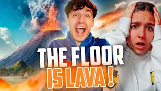 Ne Pas Toucher Le Sol The Floor Is Lava - Esteban Gaming