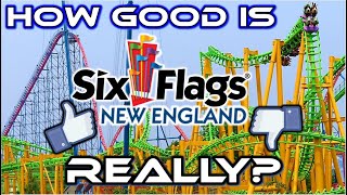 How Good is Six Flags New England Really Pros Cons Agawam Massachusetts