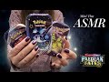 [ASMR] Paldean Fates Mini Tins Shiny Hunt! ✨ | Whispered Pokémon TCG Opening + Card Sounds