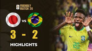 Brazil 2-3 Japan | All Goals & Extended Highlights | Full Match 2026
