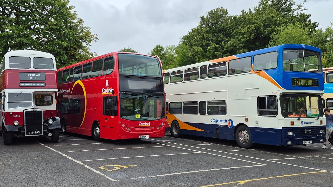 Buses at the Alton Bus Rally | Sunday 20th July 2025 - YouTube