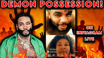 Real DEMON Possession!!! Caught on Camera | Kevin Gates on Instagram Live