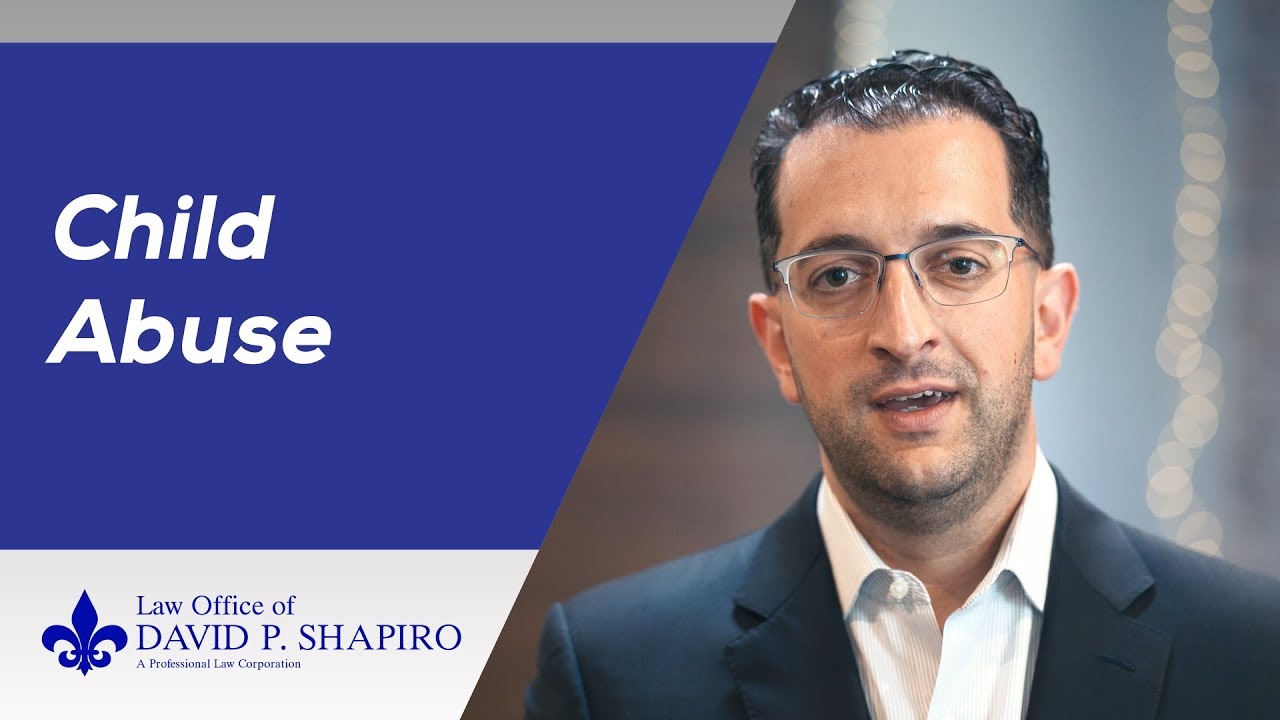 San Diego Child Abuse Attorney - David P. Shapiro