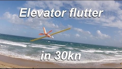 Elevator flutter in 30kn