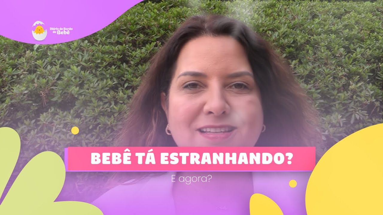 Meu bebê está estranhando meus parentes, e agora?