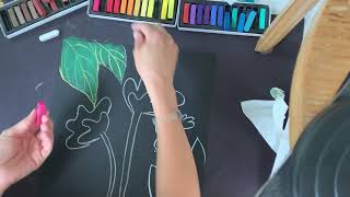 Flora and Fauna soft pastel Art- inspired by book The Day You Begin screenshot 2