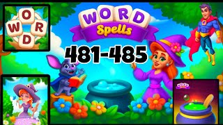 WORD SPELLS Puzzle for Adults level 481 482 483 484 485 screenshot 3