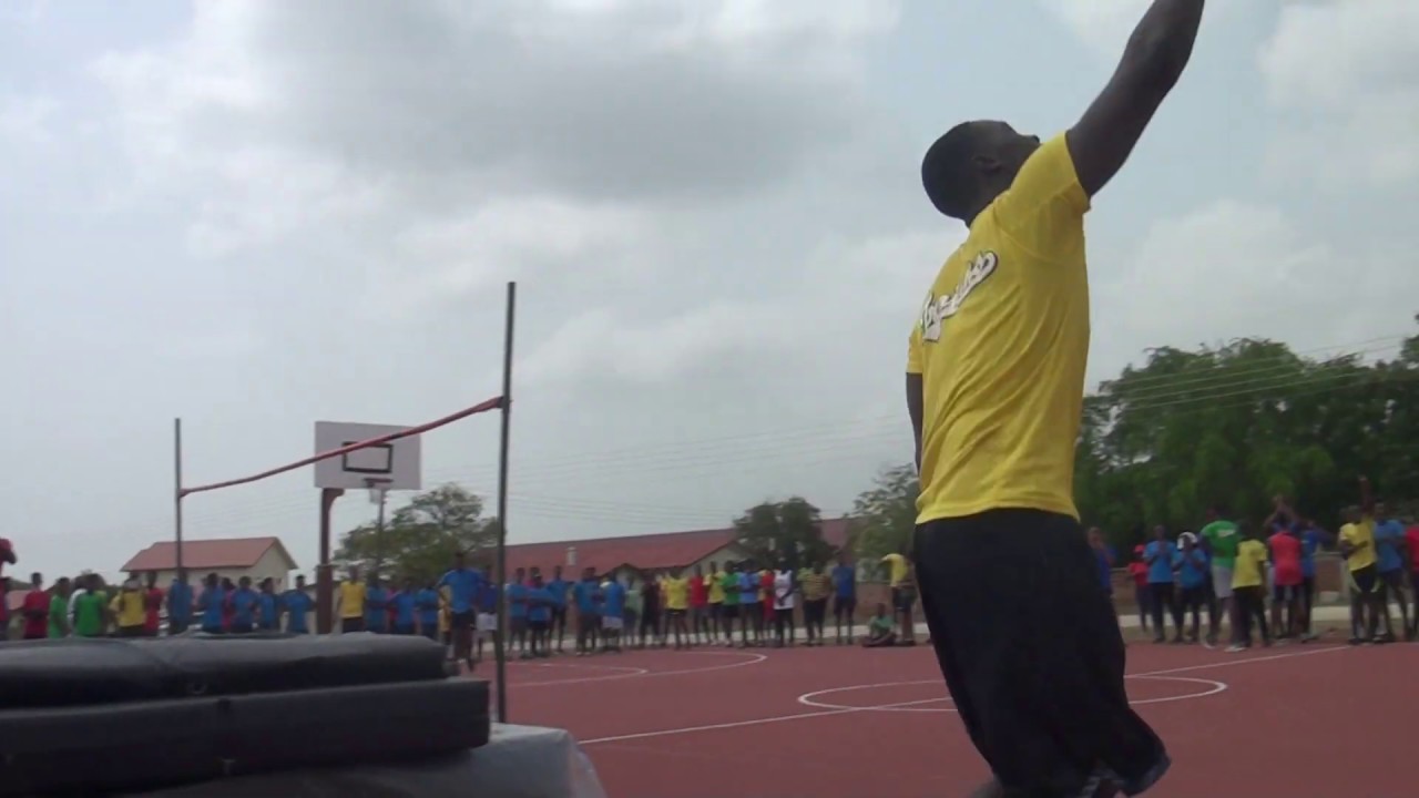 SOS- HGIC Inter-hostel Athletics High Jump 1.70 metres
