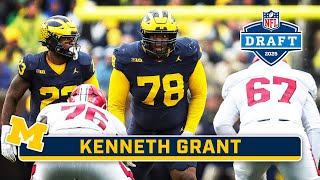 NFL DRAFT HIGHLIGHTS: DL Kenneth Grant | Michigan Football