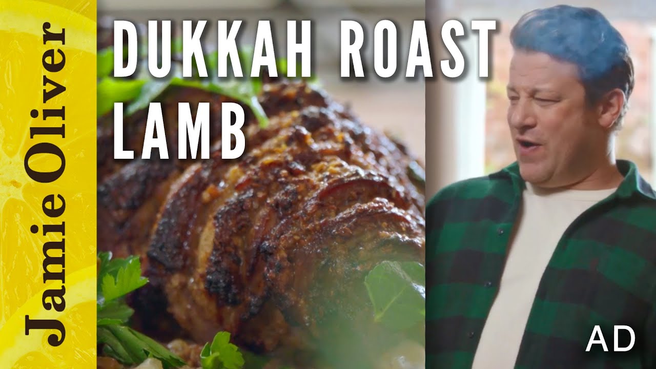 ⁣Dukkah Roast Lamb | Perfect Father's Day Recipe | Jamie Oliver