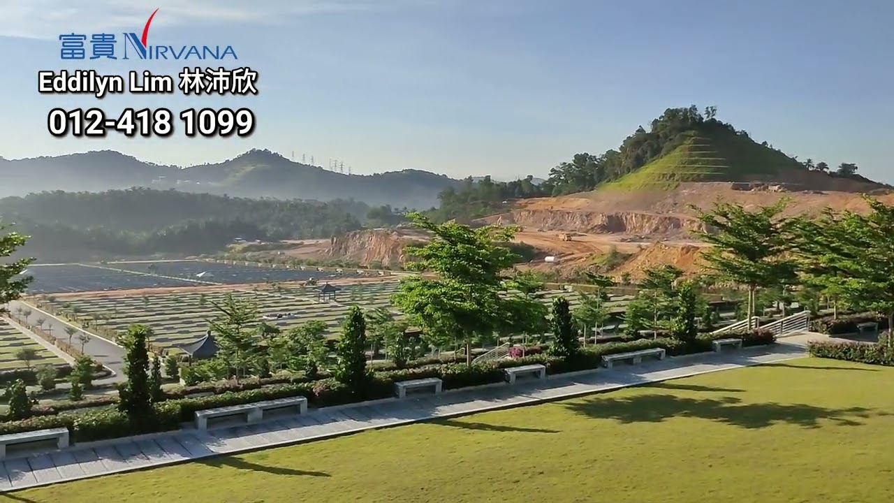 Nirvana Memorial Park Klang morning view巴生